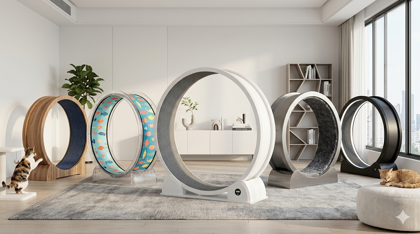 Roue d'exercice pour chat d'appartement : guide d'achat complet 2026
