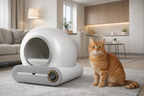 Litière automatique et intelligente pour chat