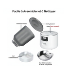 Distributeur de croquettes intelligent pour chat