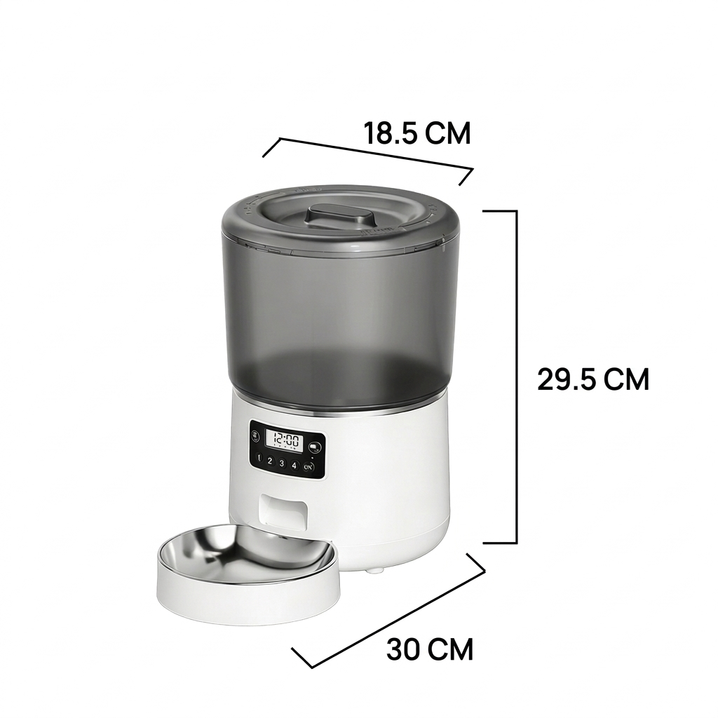 Distributeur de croquettes intelligent pour chat