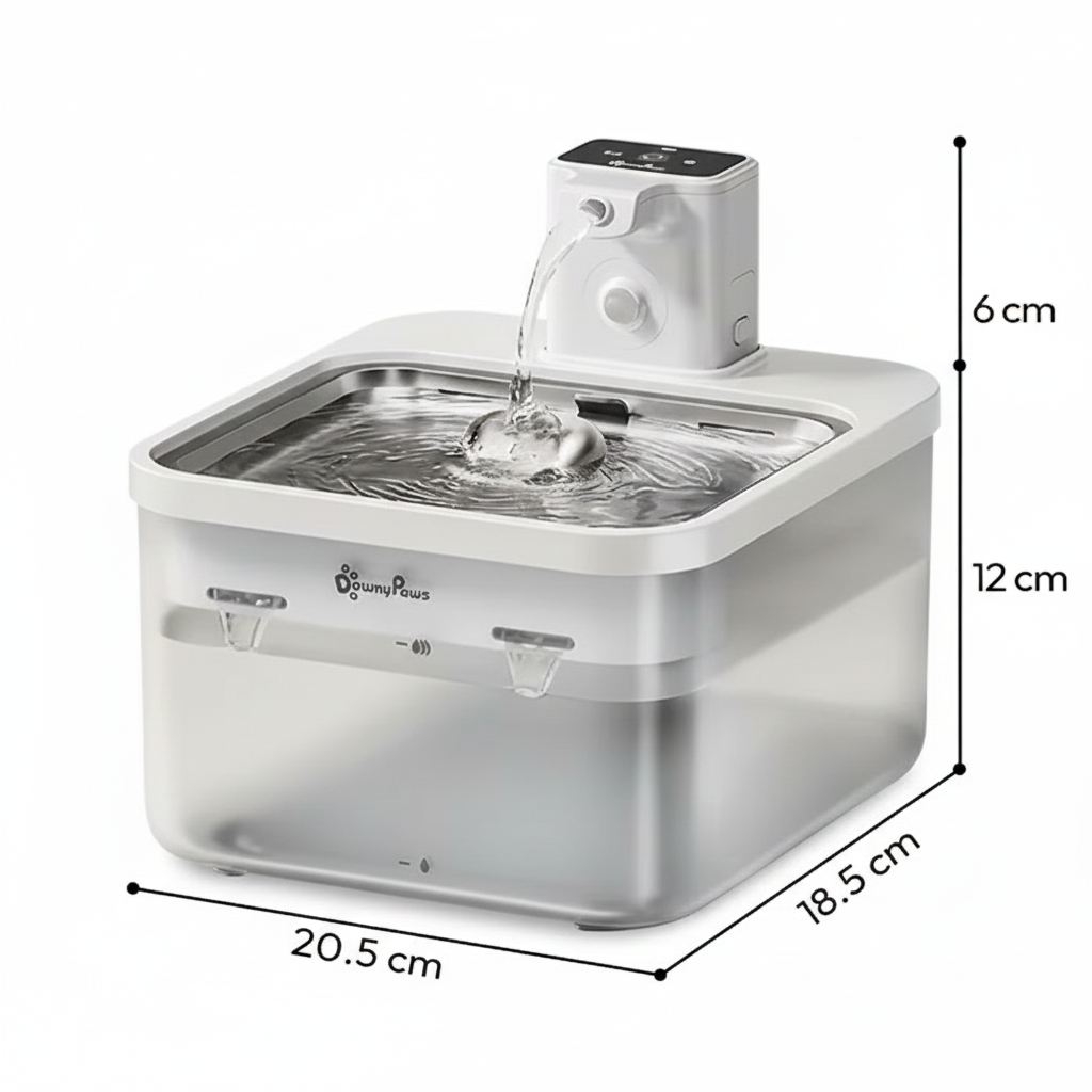 Fontaine à eau automatique pour chat