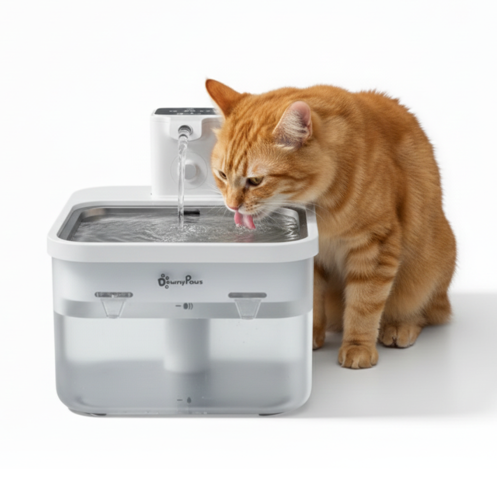 Fontaine à eau automatique pour chat