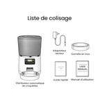 Distributeur de croquettes intelligent pour chat