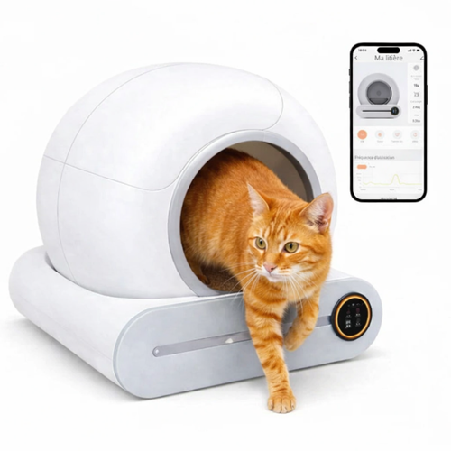 Litière automatique et intelligente pour chat