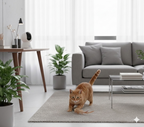 Caméra de surveillance intelligente pour chat